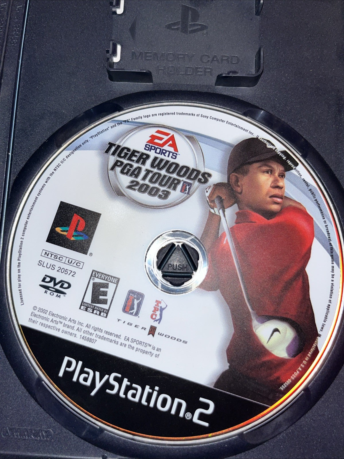 Tiger Woods PGA Tour 2003 (PS2) Tested. W/Manual + Reg Card. Original Case