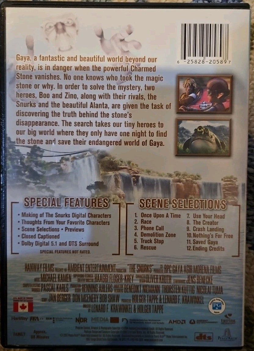 The Snurks (DVD, 2006, Canadian) New Sealed