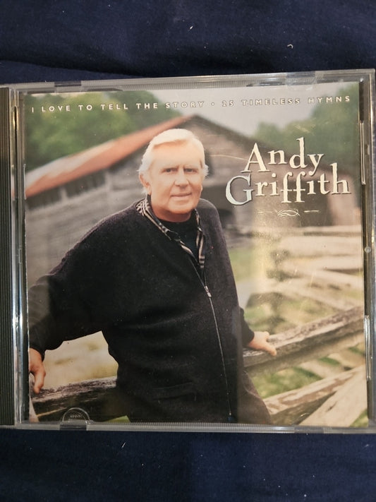 I Love to Tell the Story by Andy Griffith (CD, 1996)