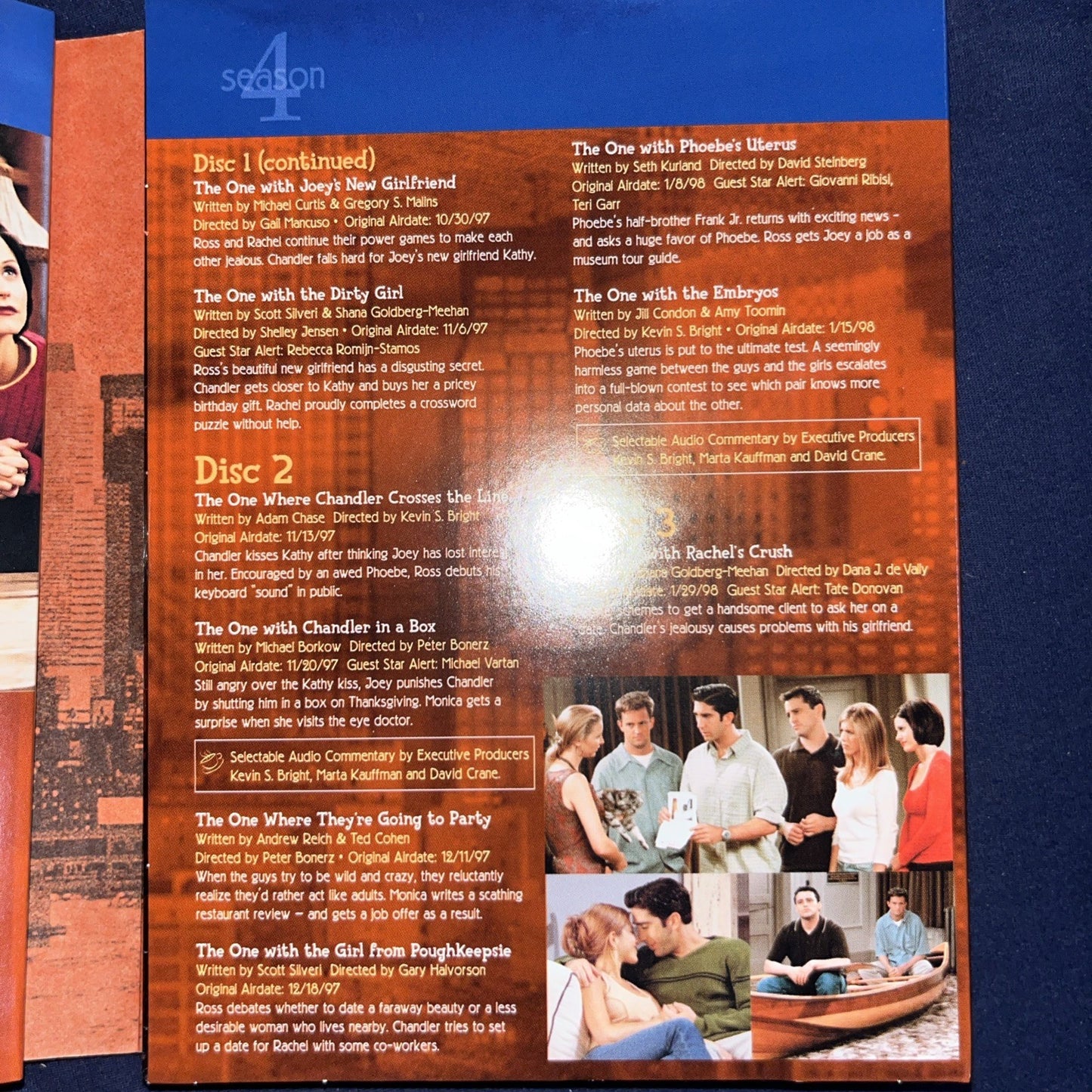 Friends: Season 4 (DVD, 2003)