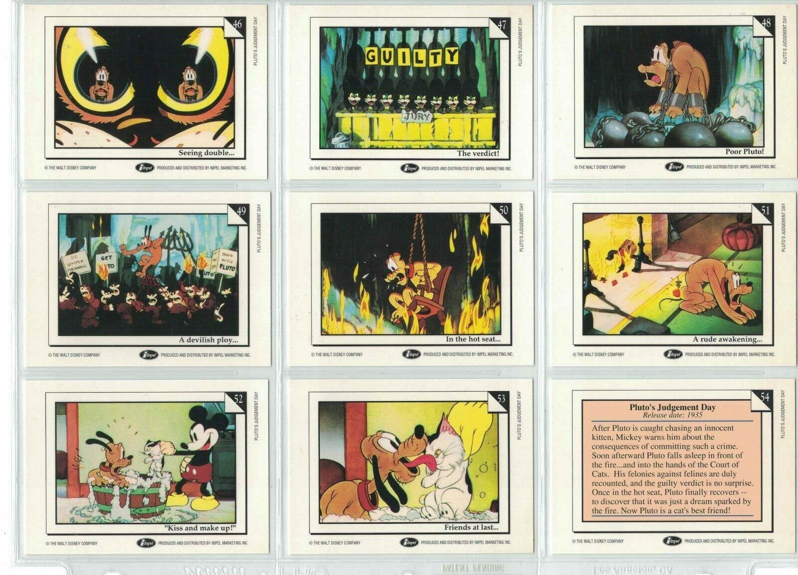 Disney Comics / Cards Drop Down