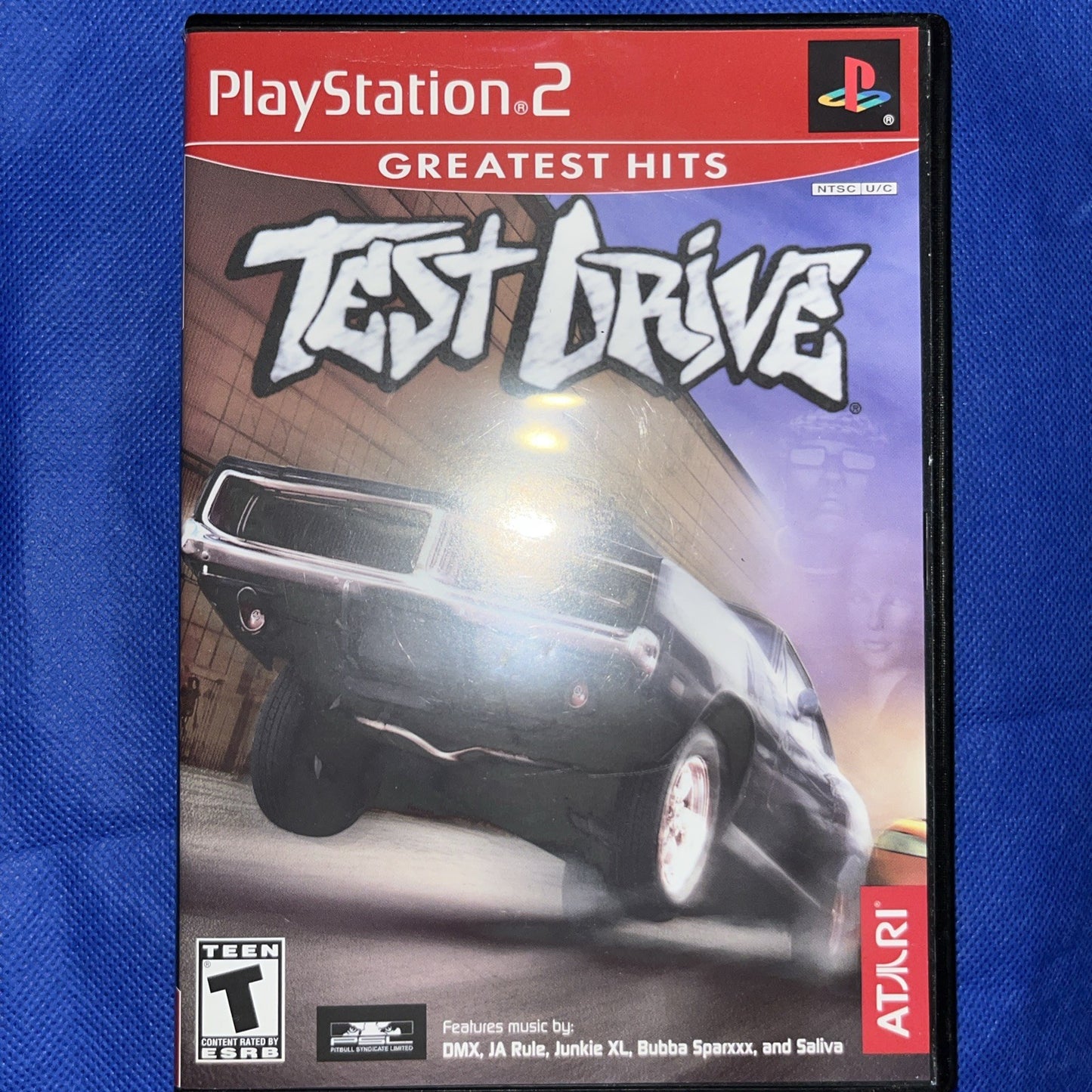 Test Drive Greatest Hits (PS2) Tested. New Case. Resealed. No Scratches