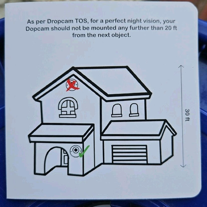 Dropcam Pro Outdoor Case W Mounting Hardware And Guide