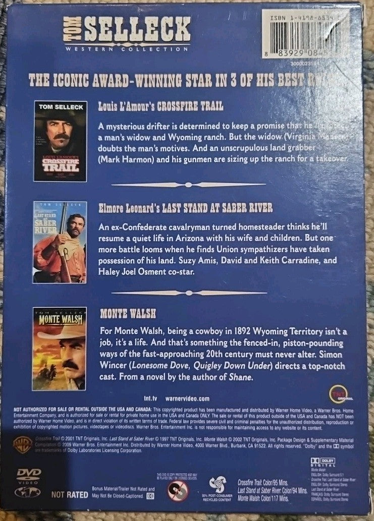 Tom Selleck Western Collection (DVD)