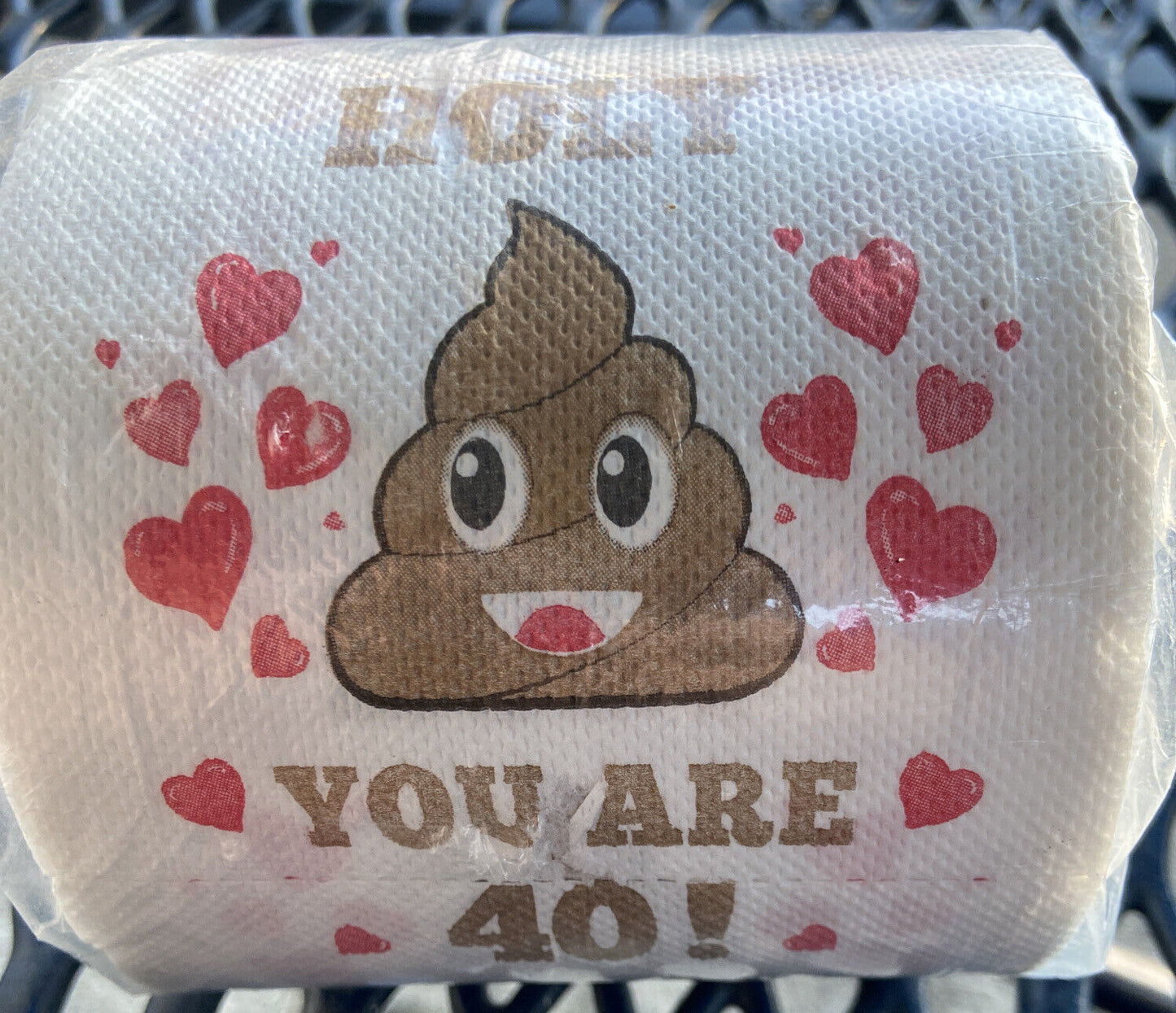 Holy Crap You Are 40 Toilet Paper Roll