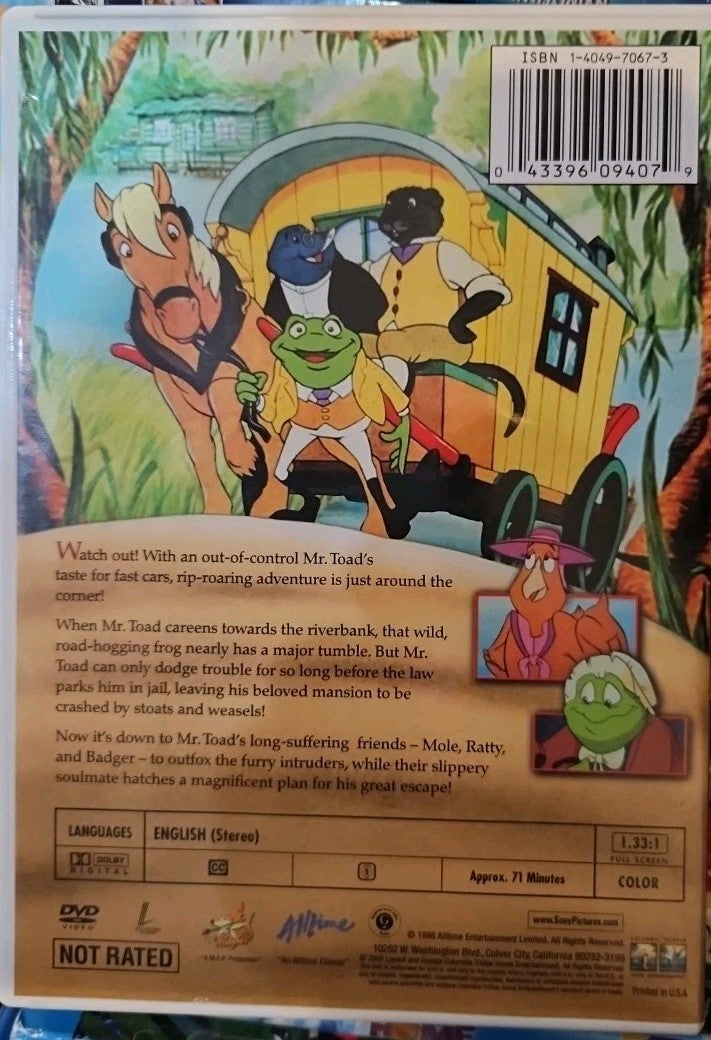 The Wind in the Willows (DVD, 2005) Sealed. No Digital Download