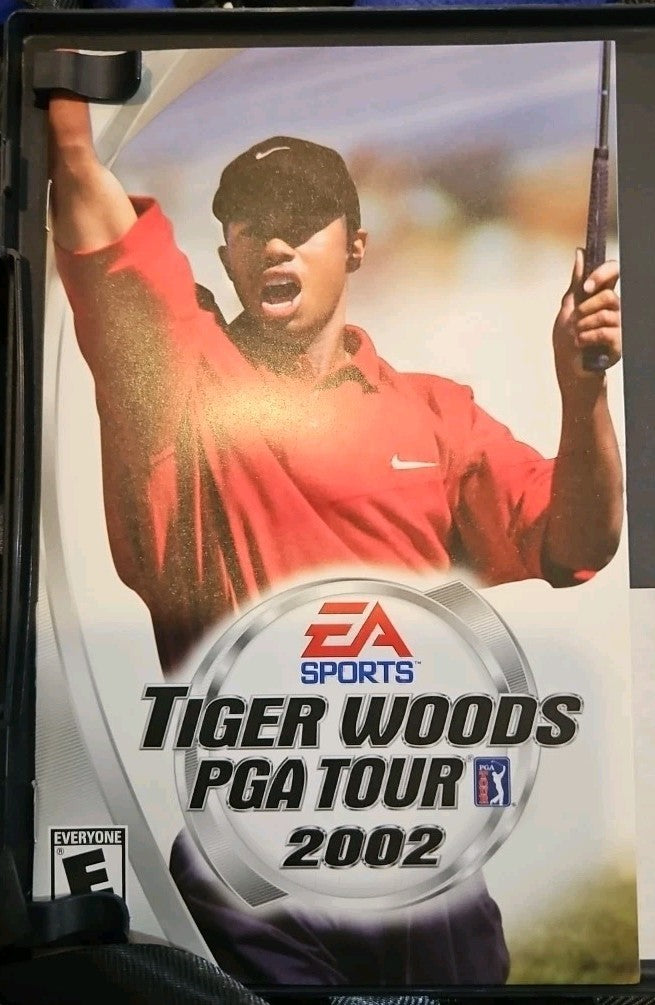 Tiger Woods PGA Tour 2002 (Sony PlayStation 2, 2002) Tested. Original Case