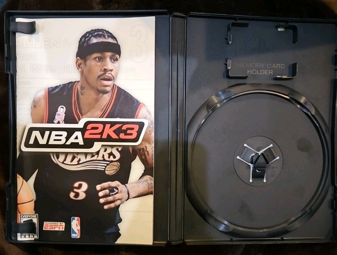 Nba 2K3 - Sony PlayStation 2. No Game. Case + Artwork + Manual