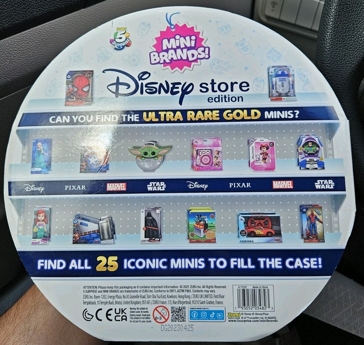 ZURU 5 Surprise Mini Brands! Collector’s Case - Disney Store Edition