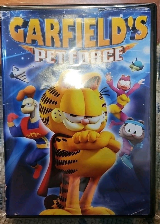 Garfield's Pet Force (DVD) Tested. New Case. Resealed