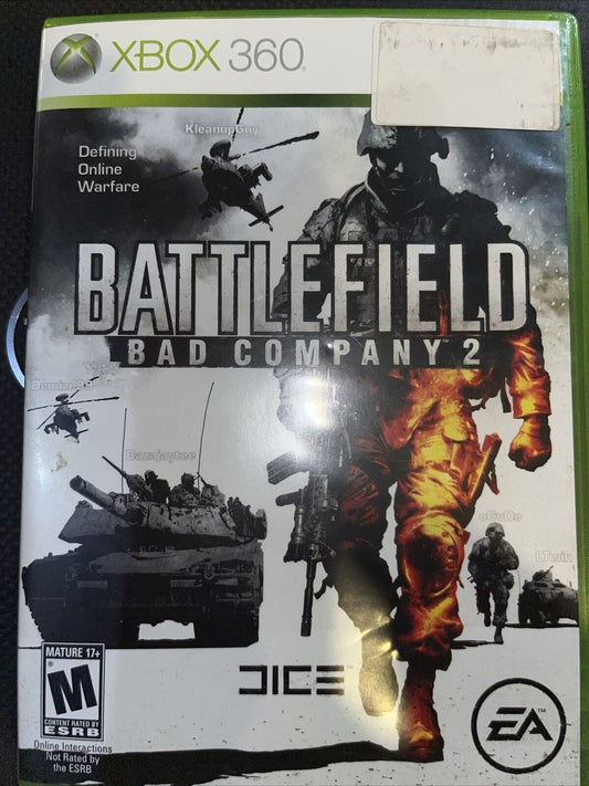 Battlefield: Bad Company 2 (Microsoft Xbox 360, 2010)