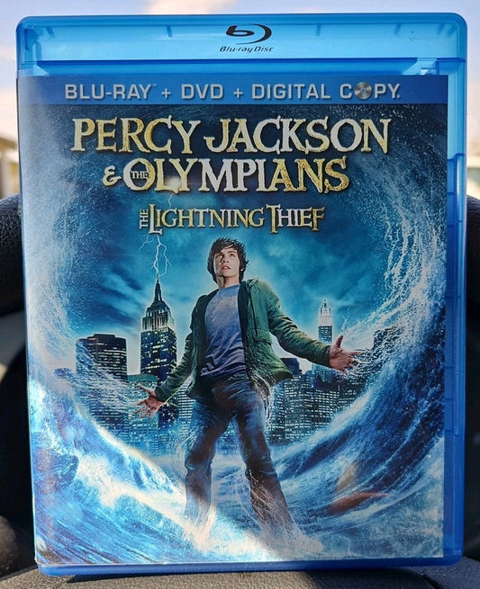 Percy Jackson and the Olympians The Lightning Thief (Blu-ray +DVD) No download.
