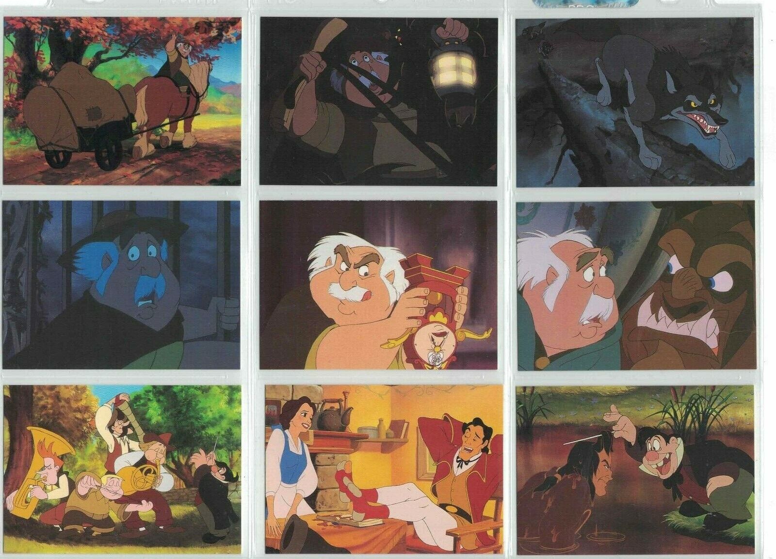 Disney Comics / Cards Drop Down