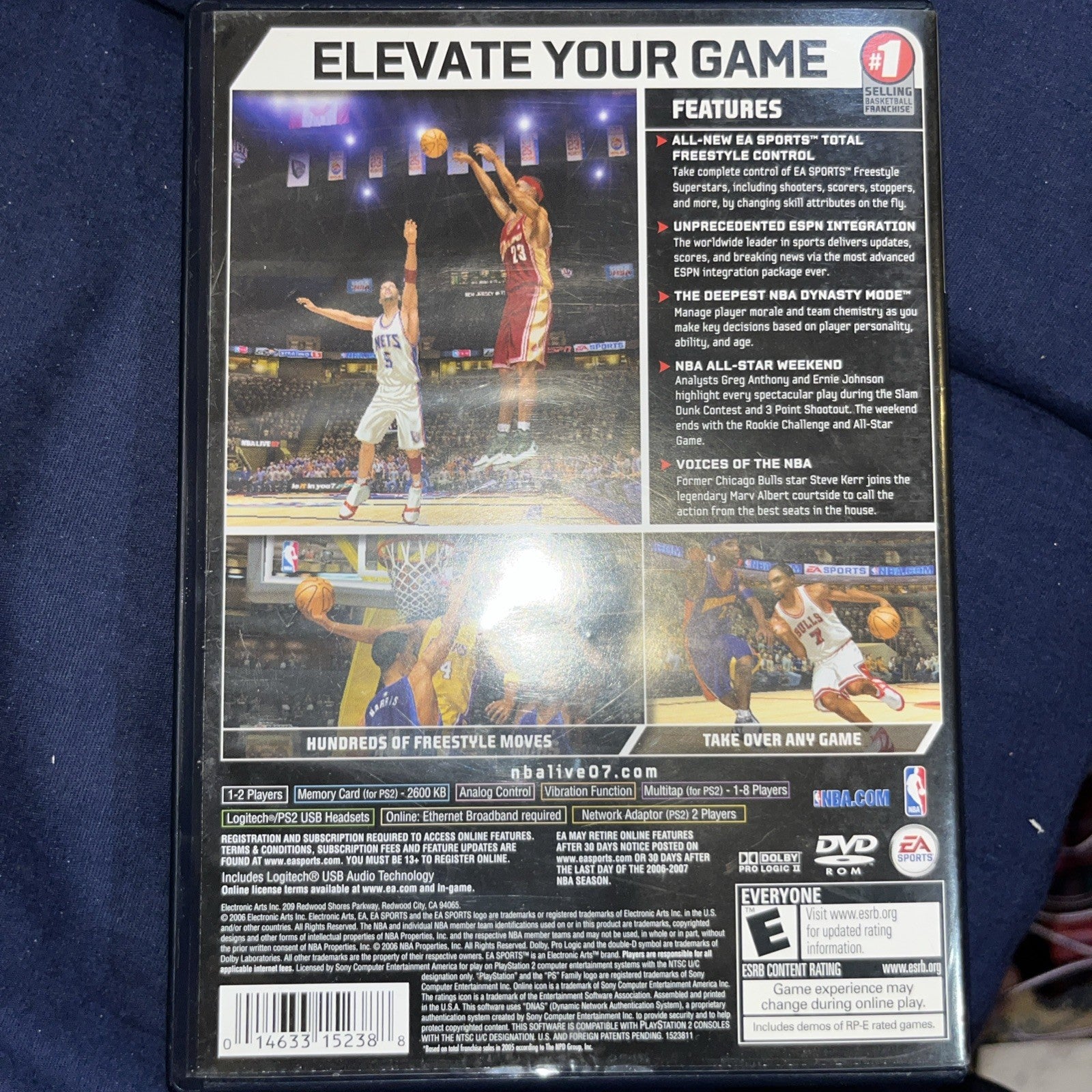 NBA Live 07 (Sony PlayStation 2, 2006)