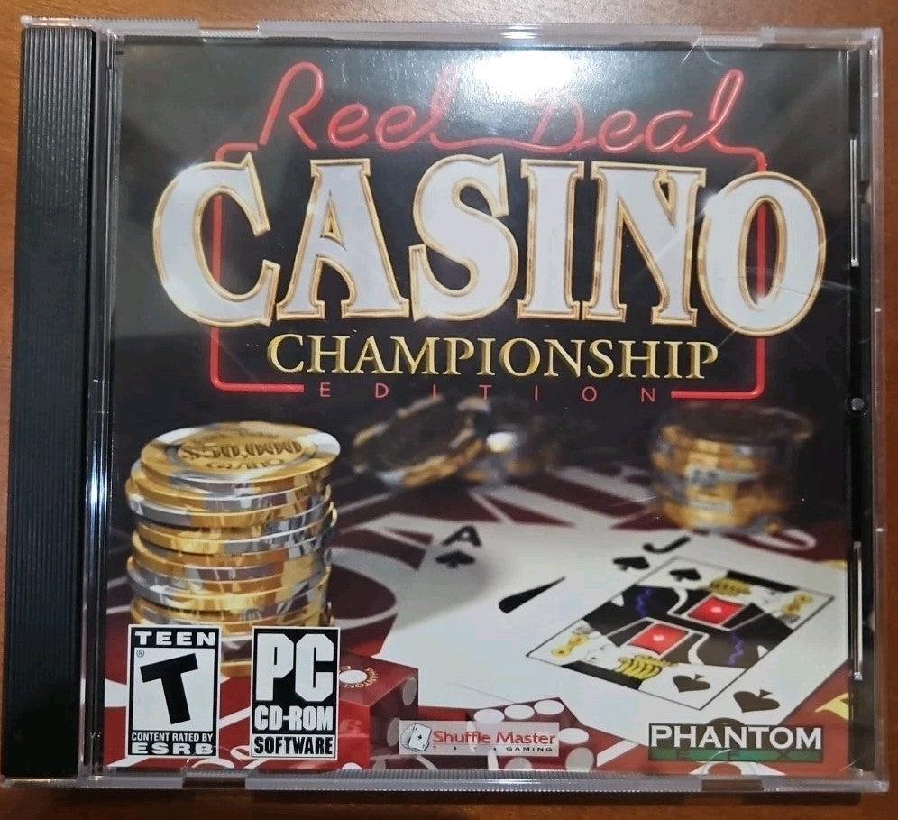Reed Deal Casino Championshp Edition PC Game by Phantom EFX. Still Sealed