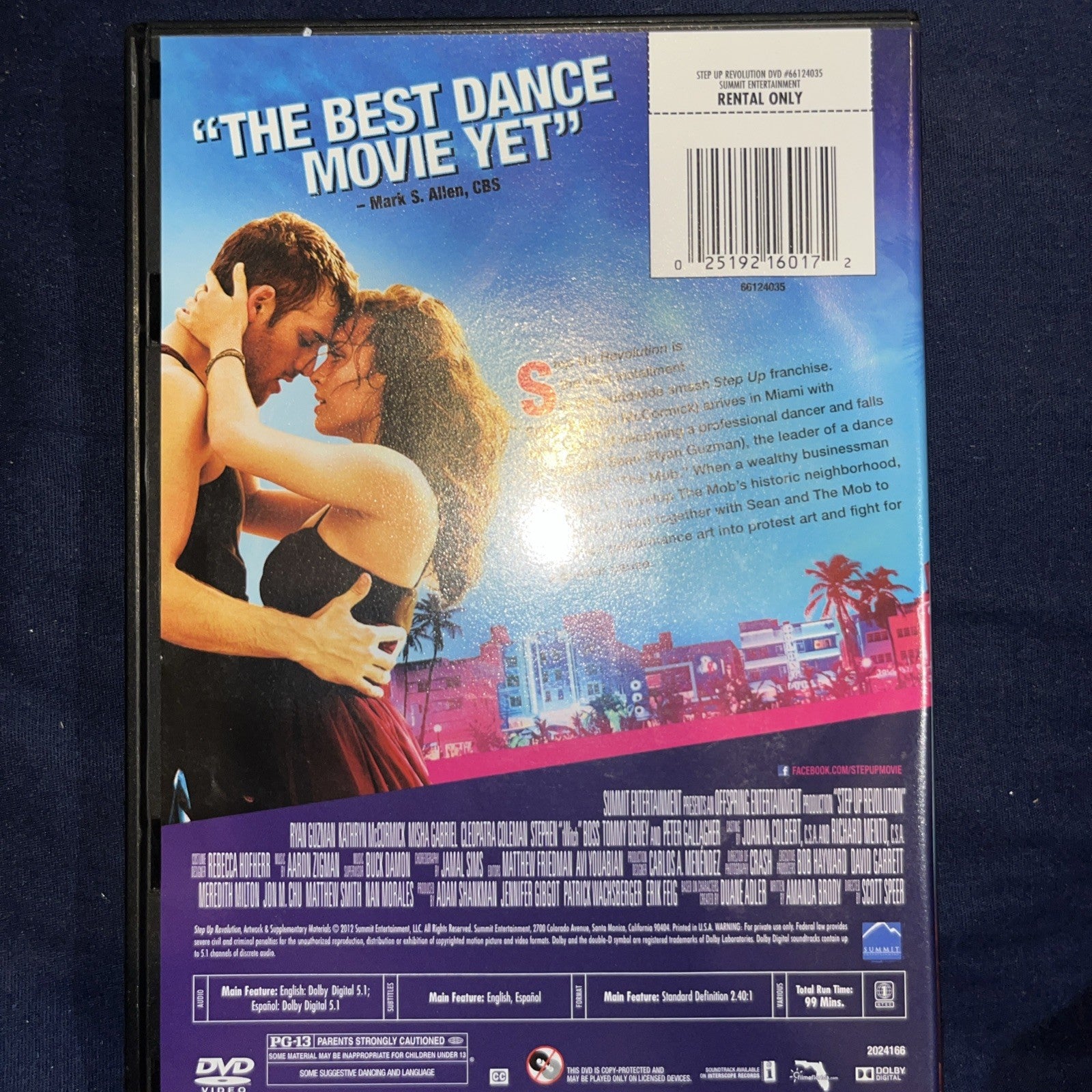 Step UP Revolution (DVD, 2012) Tested. New Case. Resealed