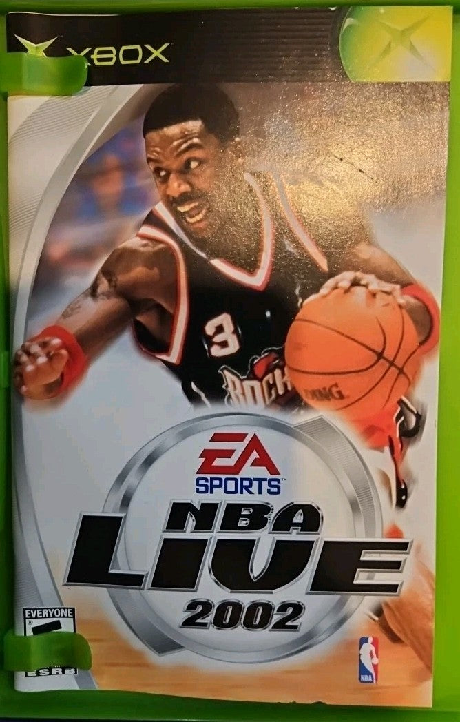 Nba Live 2002 - Microsoft Xbox. Tested. No Scratches. New Case