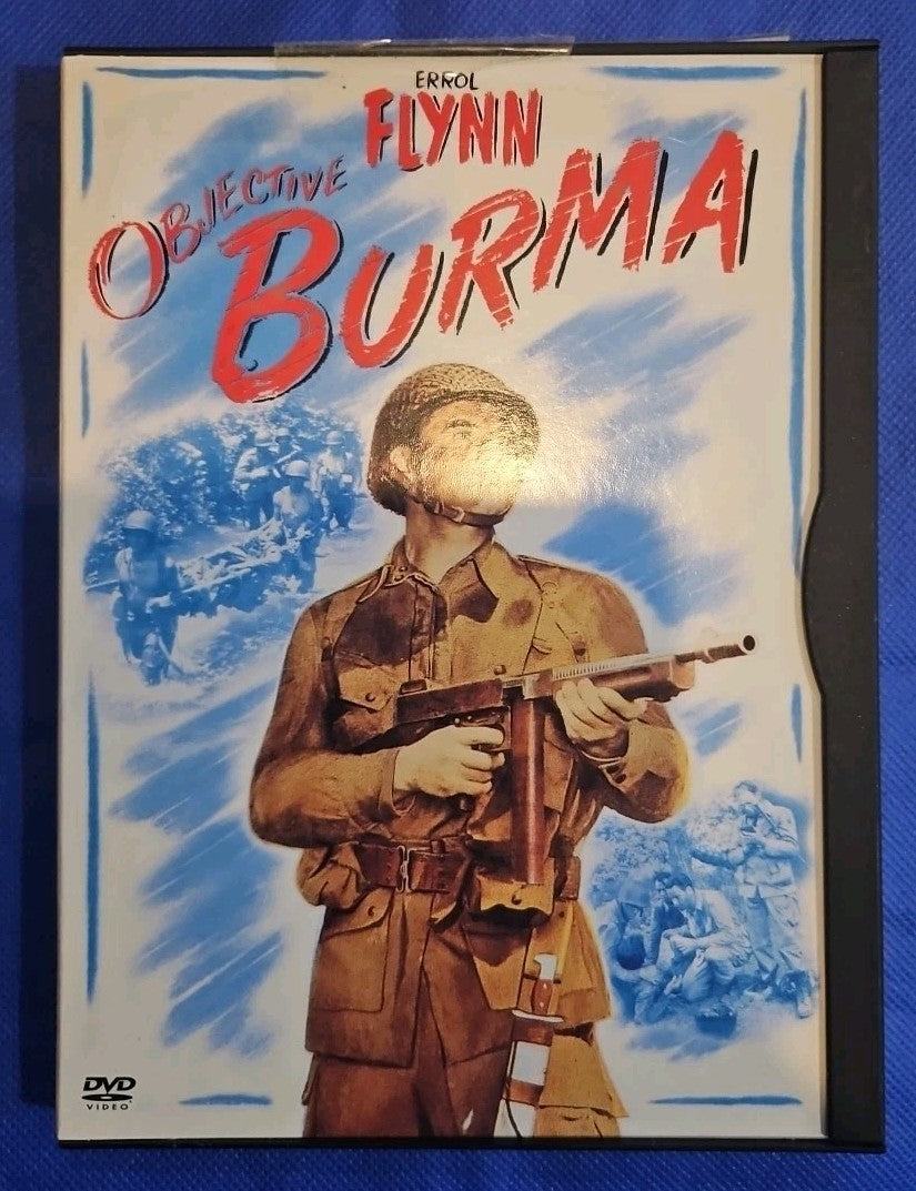 Objective Burma! (DVD, 1945) Remainder Mark. Tested. 