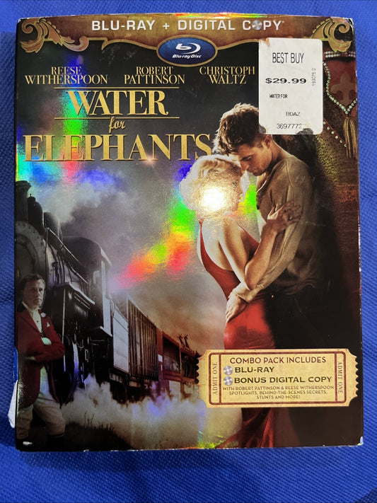 Water for Elephants (Blu-ray2-Disc Set, With Digital Copy) No Digital Download