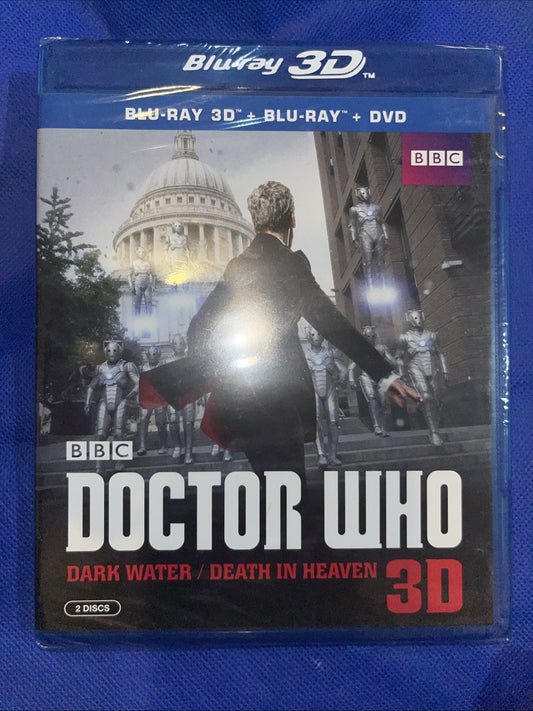 Doctor Who: Dark Water / Death in Heaven 3d (Blu-ray 3D, 2014) Sealed
