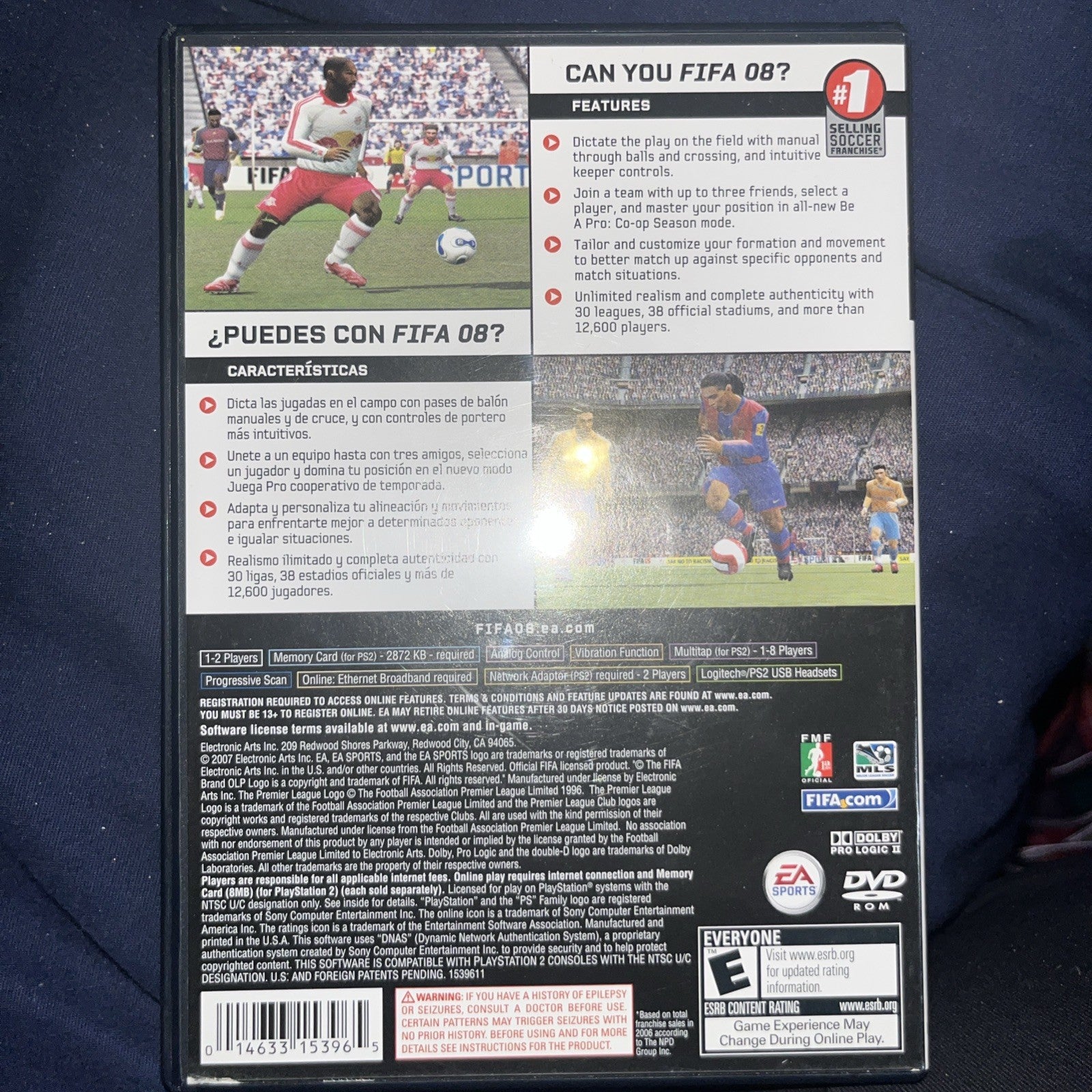 FIFA Soccer 08 (Sony PlayStation 2, 2007)