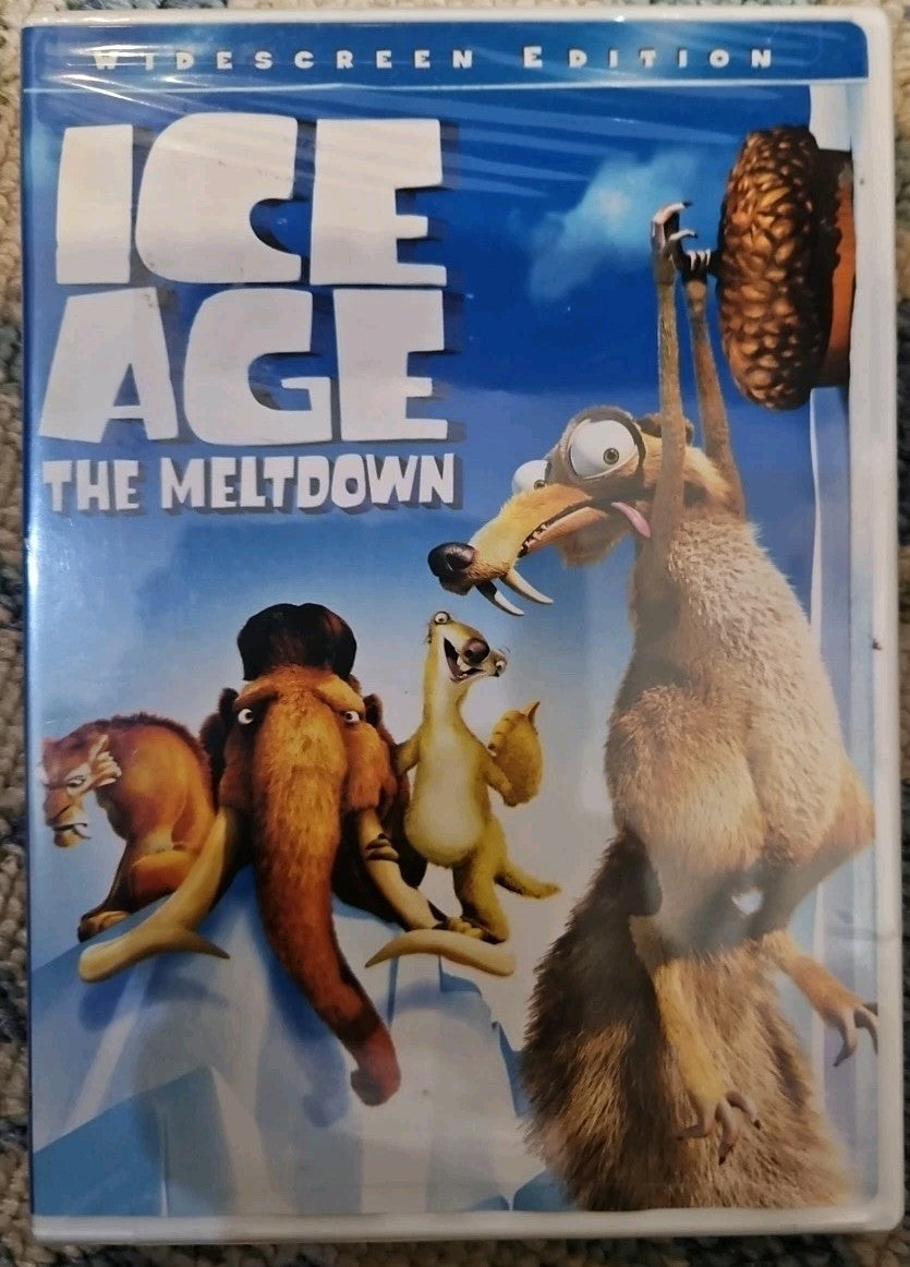 Ice Age + Ice Age Meltdown + A Mammoth Christmas Special (DVD, 2002) New Sealed