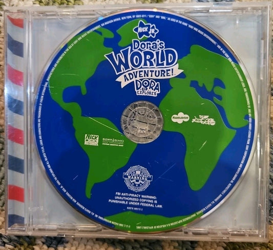 Dora The Explorer: Dora's World (CD Audio) Tested. No Front Artwork. New Case.