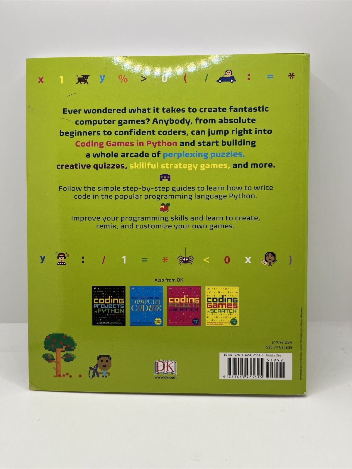DK Help Your Kids Ser.: Coding Games in Python by DK (2018, Trade Paperback)