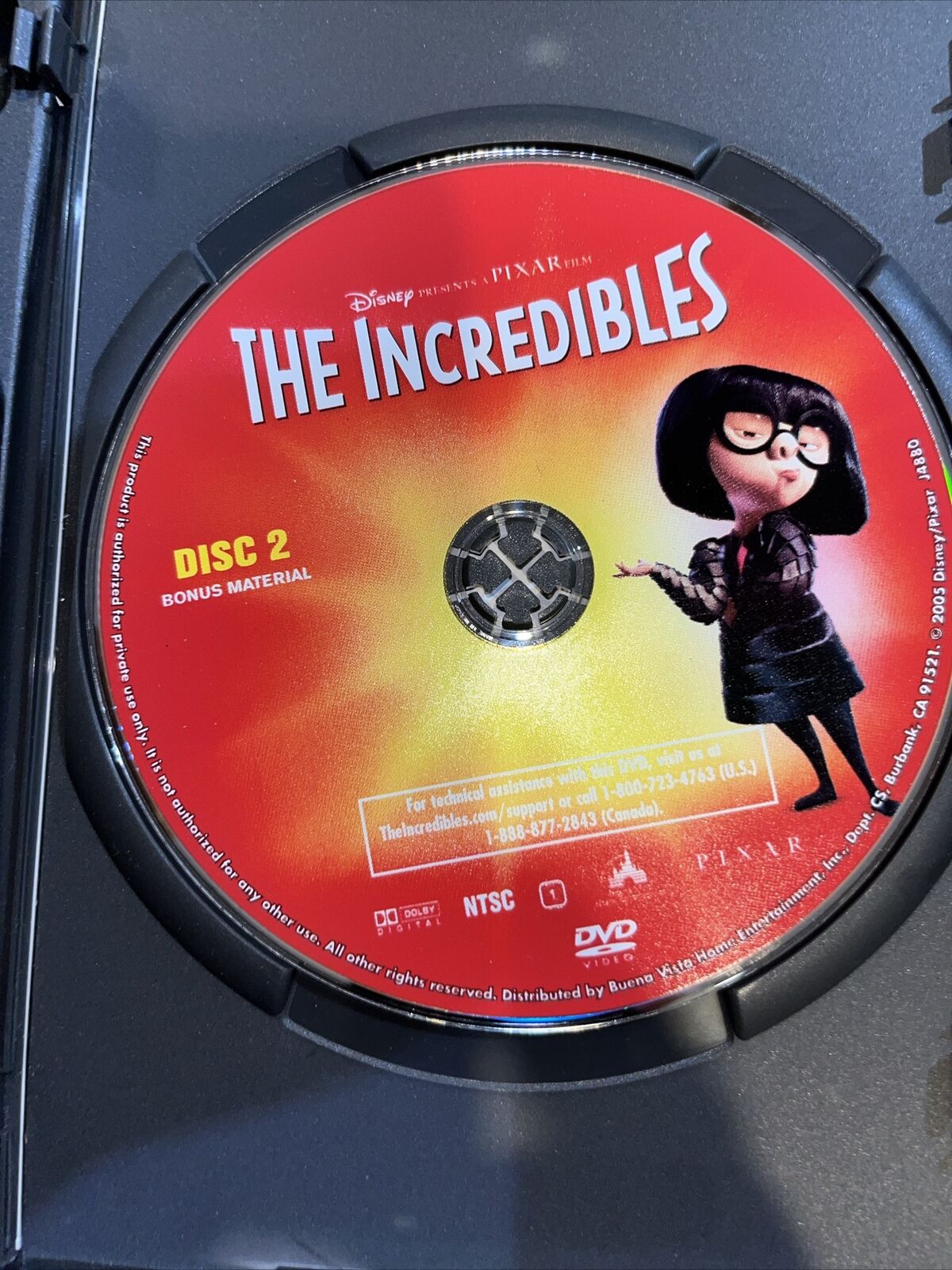The Incredibles (DVD, 2004)