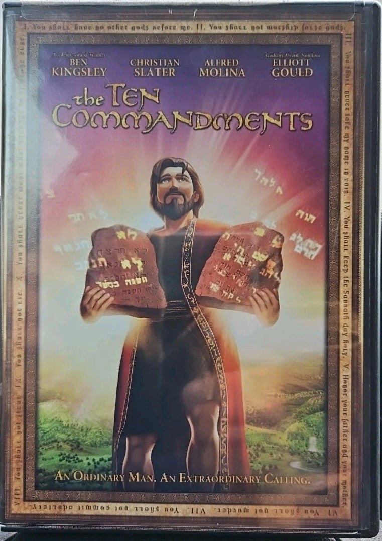 The Ten Commandments (DVD, 2007) New Sealed