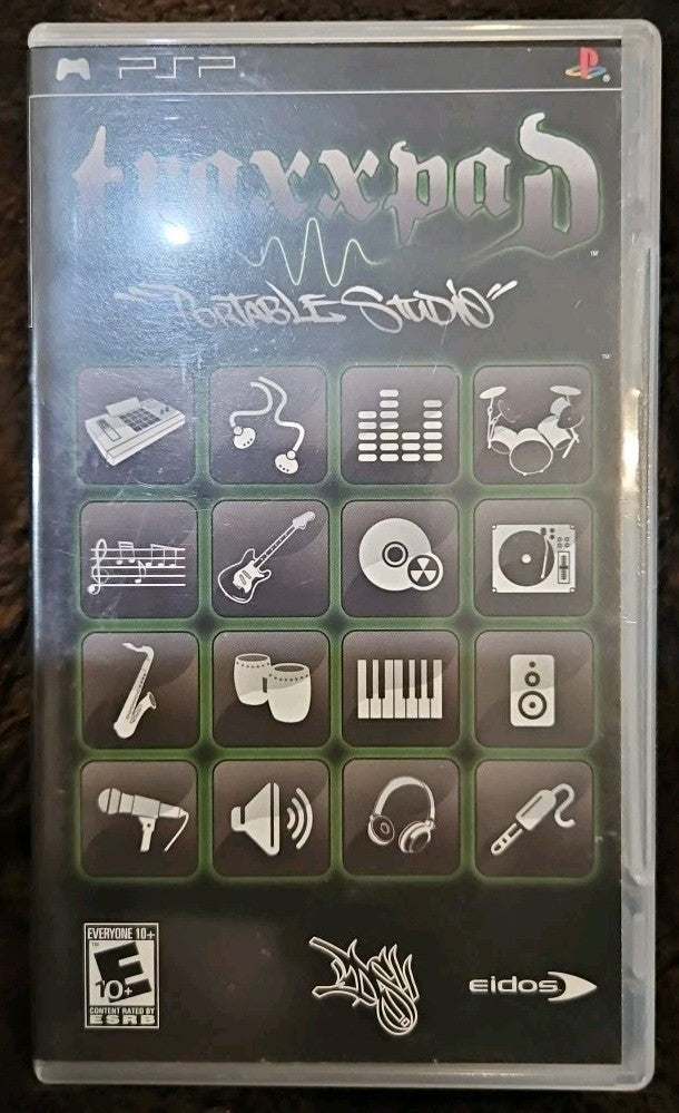 Traxxpad (Sony PSP, 2007) No Game. Case. Box Art. No Manual.