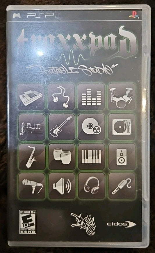 Traxxpad (Sony PSP, 2007) No Game. Case. Box Art. No Manual.