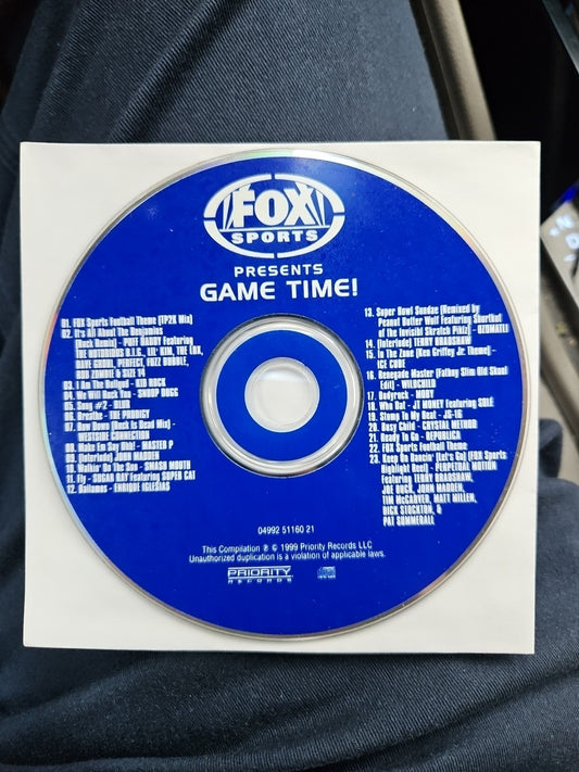 Fox Sports Presents: Game Time! (CD) Disc Only. Tested.