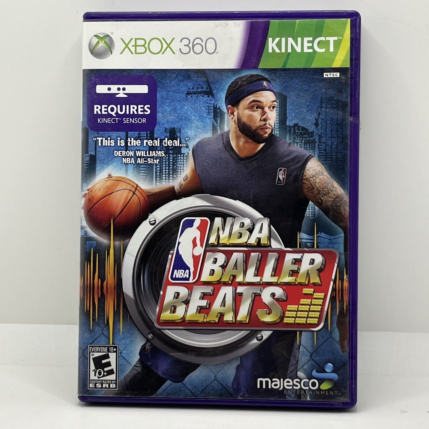 NBA BALLER BEATS XBOX 360 KINECT