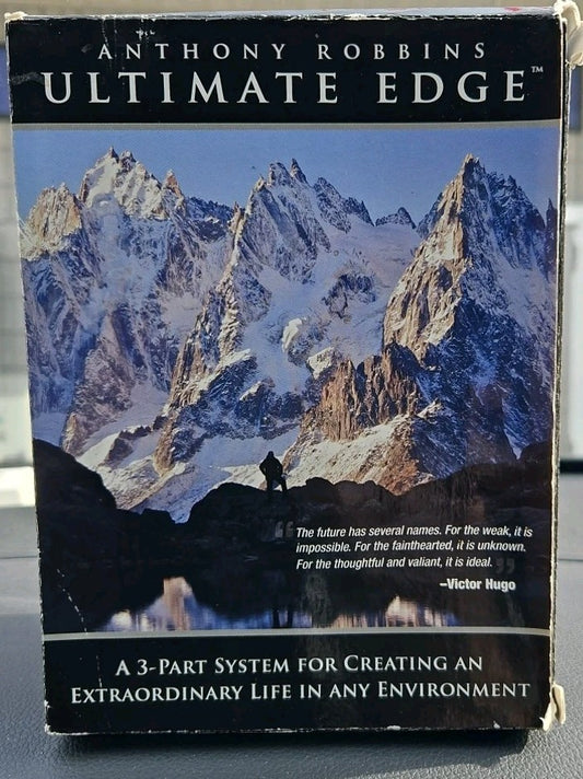 Anthony Robbins3 Part Set 22 CDs Inner Strength Get the Edge Personal Power