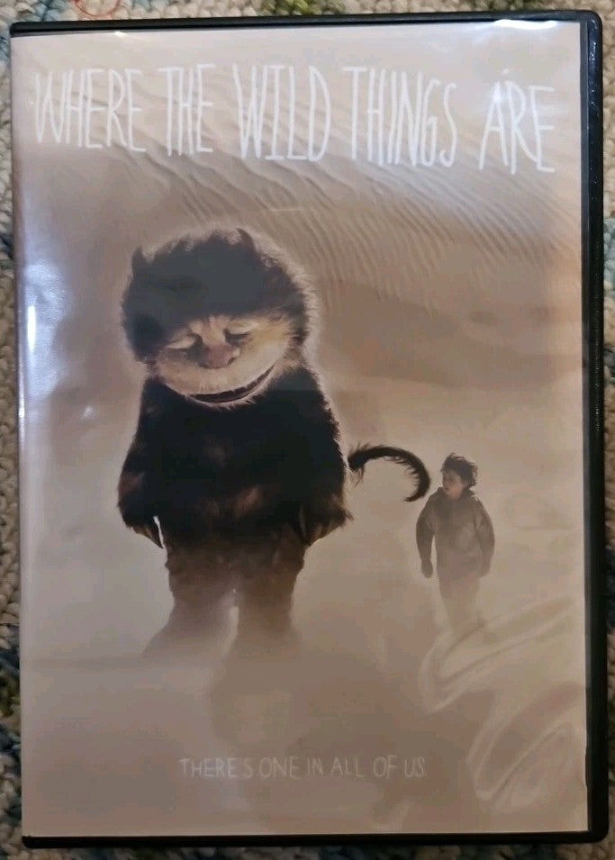Where the Wild Things Are (DVD) Tested. New Case. Resealed
