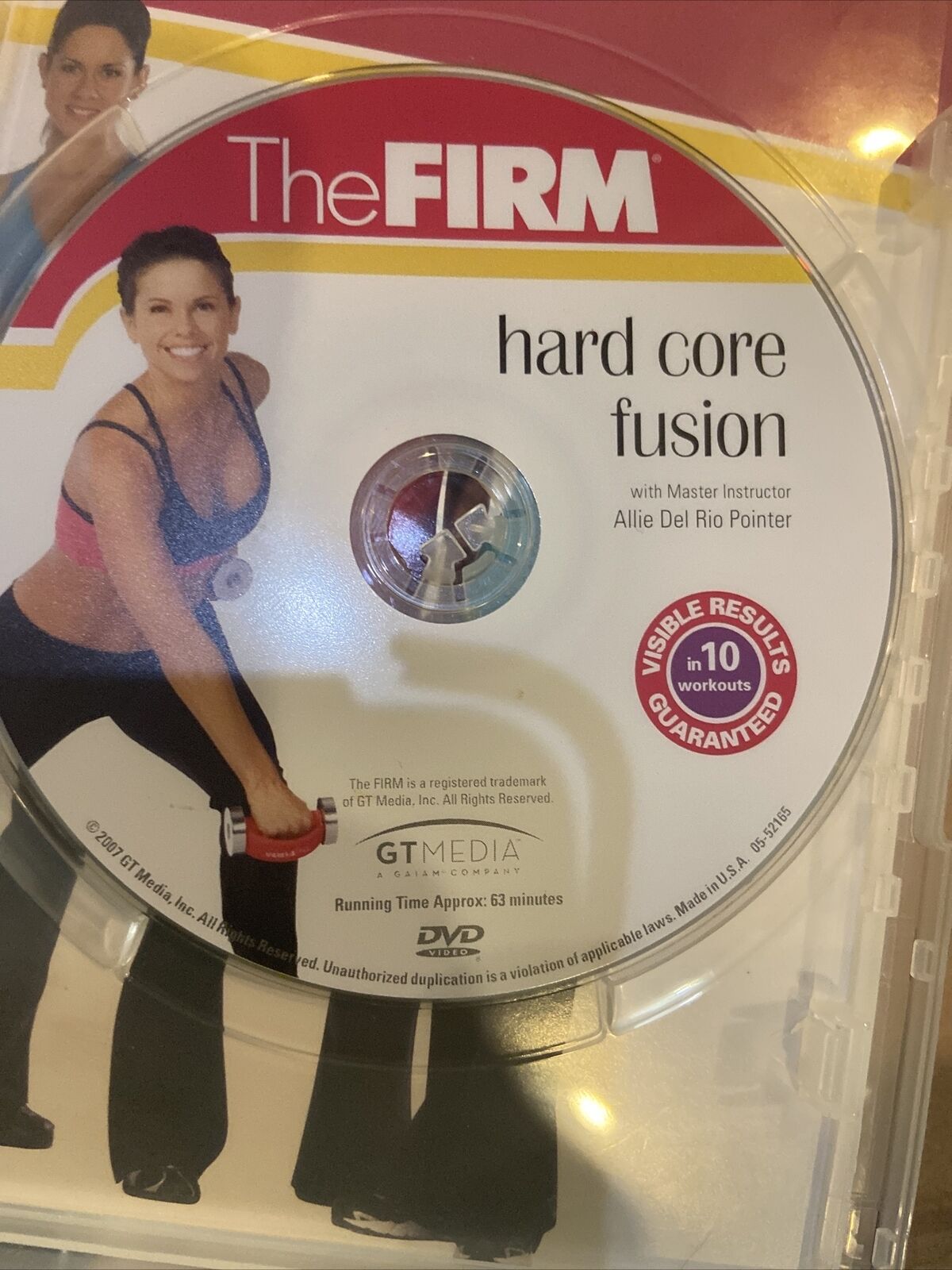 The Firm Cardioweight System (DVD, 4 Disc) 4 Separate Workouts Hard Core Fusion!