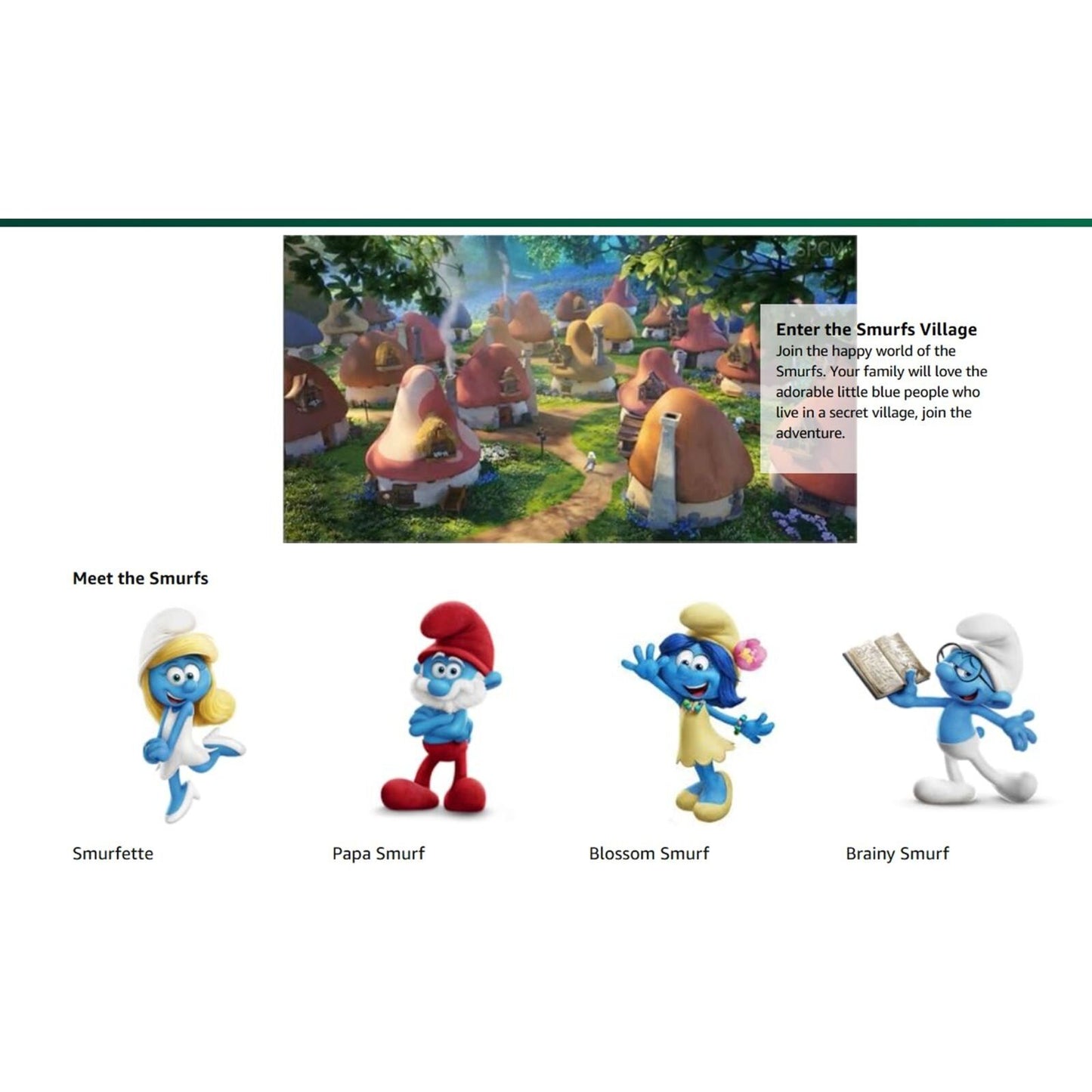 The Smurfs 1 & 2, Smurfs Christmas Carol & Smurfs Legend Of Smurfy Hollow (DVD) 