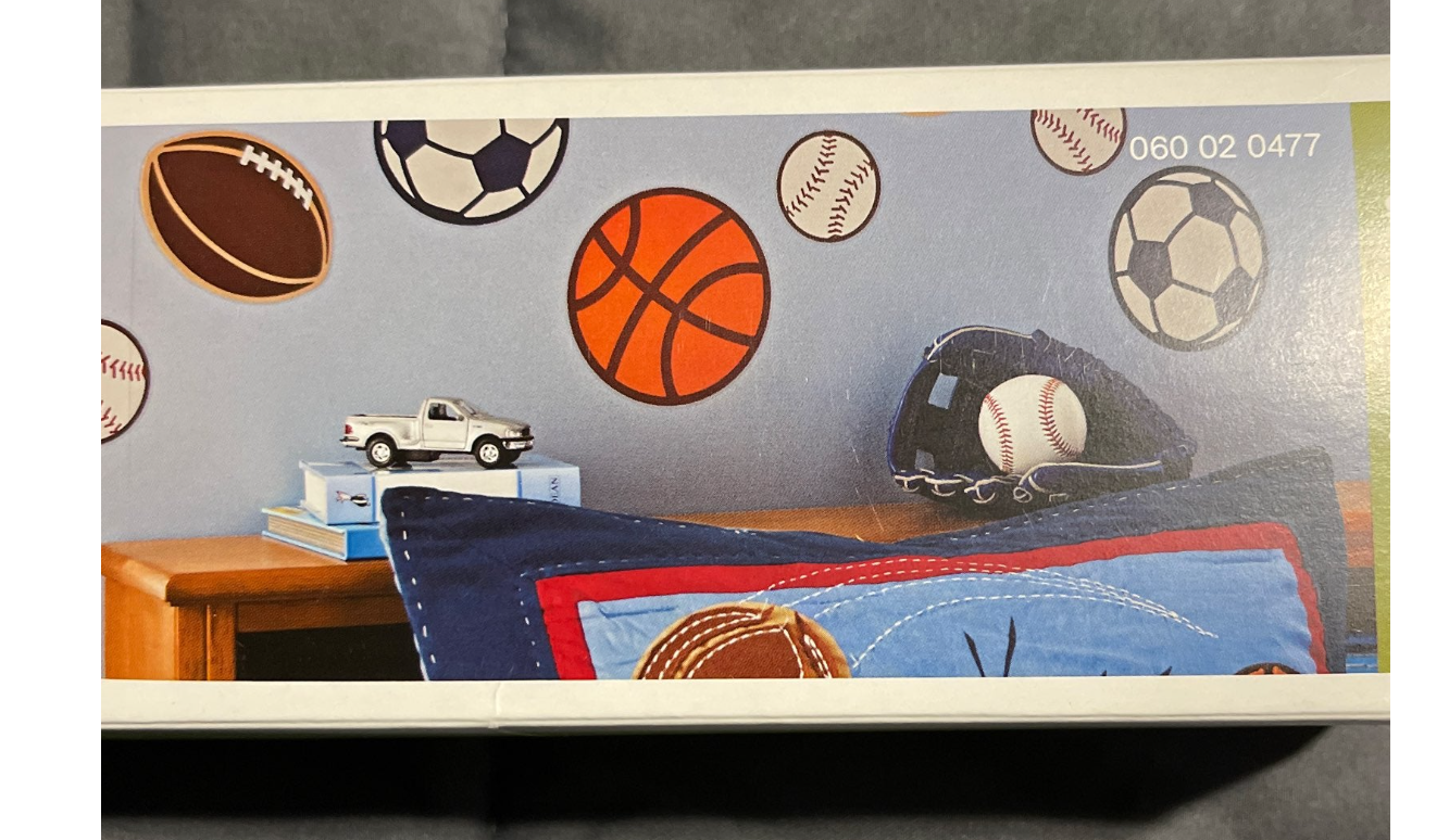 Circo Sports Balls Wall Decals - 30 Stickers on 3 Sheets - Jumbo