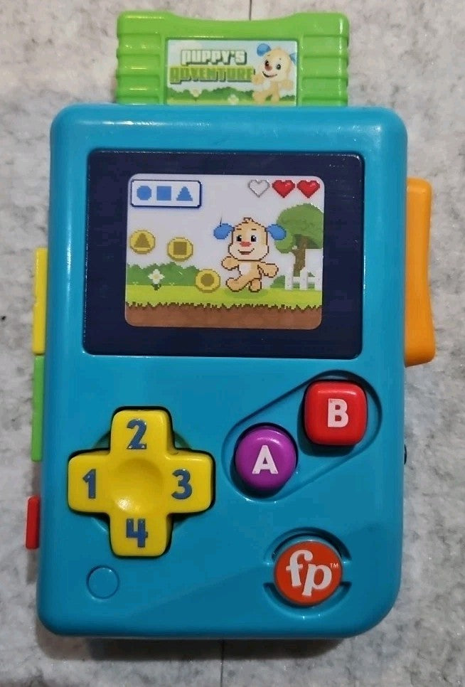 Fisher-Price Mattel Lil’ Gamer Learning Toy Music & Lights Baby/Toddler Works
