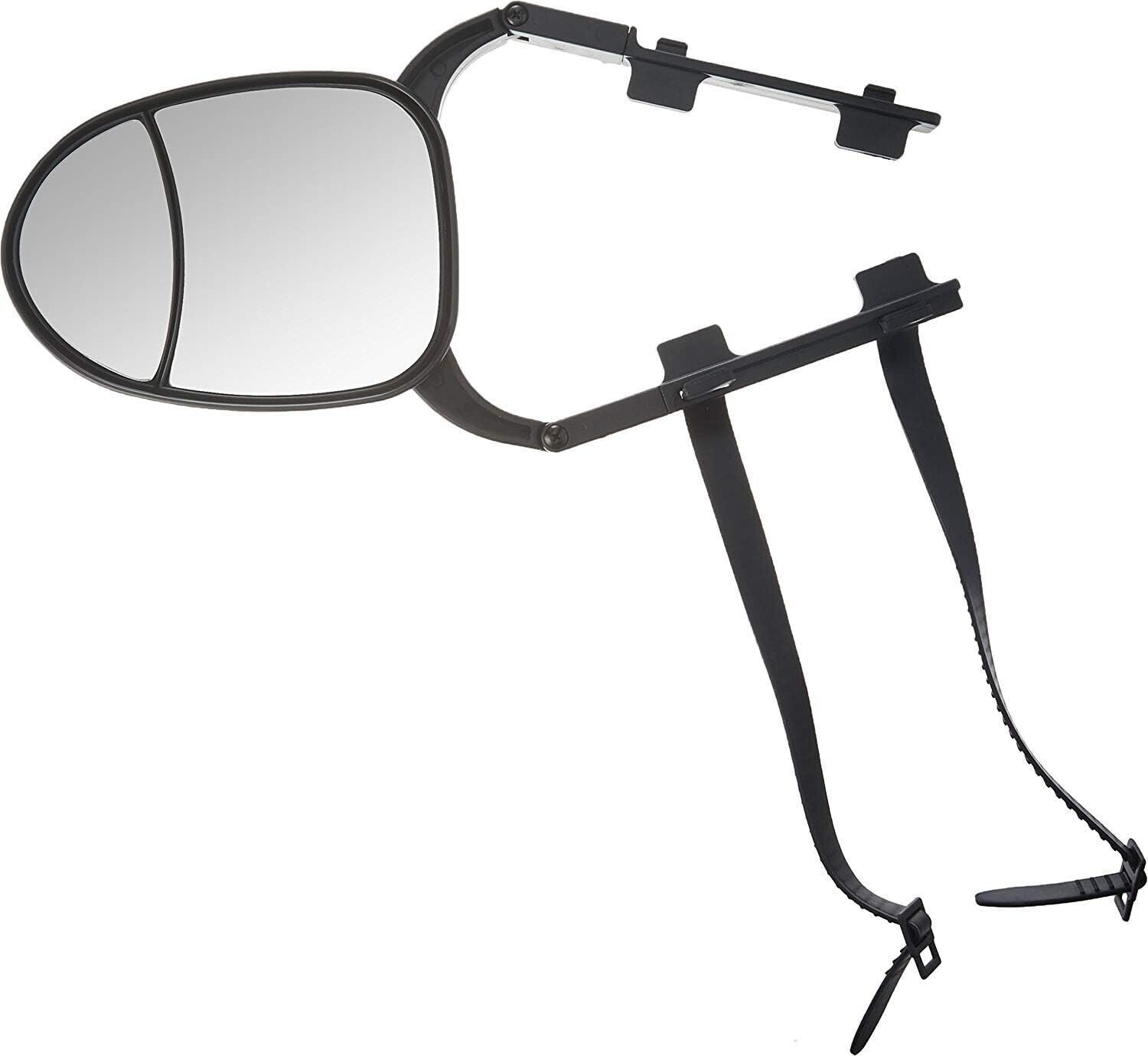 Universal fit Heavy Duty Clip on towing mirrors W/ Convex Mirrors Set of 2 NEW