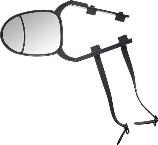 Universal fit Heavy Duty Clip on towing mirrors W/ Convex Mirrors Set of 2 NEW