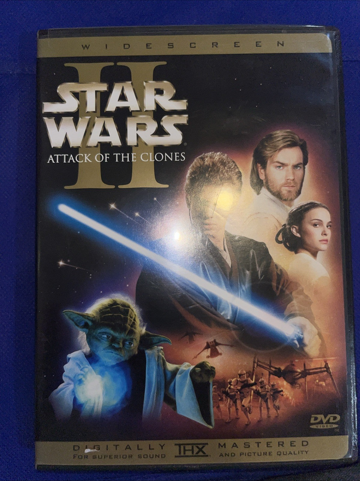 Star Wars Episode II: Attack of the Clones (DVD, 2002, 2-Disc Set, Widescreen...