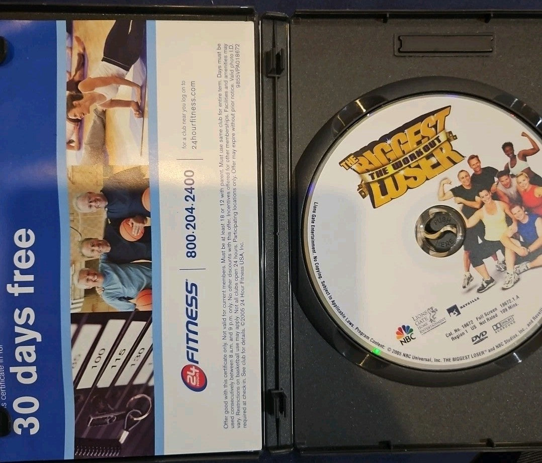 The Biggest Loser - The Workout (DVD, 2005) Tested