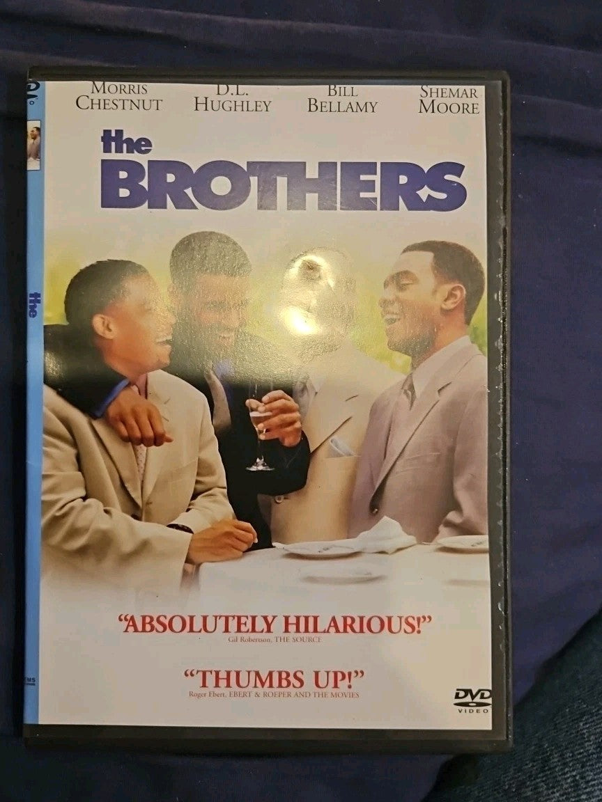 The Brothers (DVD, 2001) Slimcase. Cropped Sleeve.