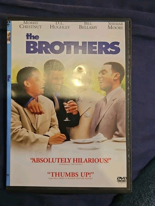 The Brothers (DVD, 2001) Slimcase. Cropped Sleeve.
