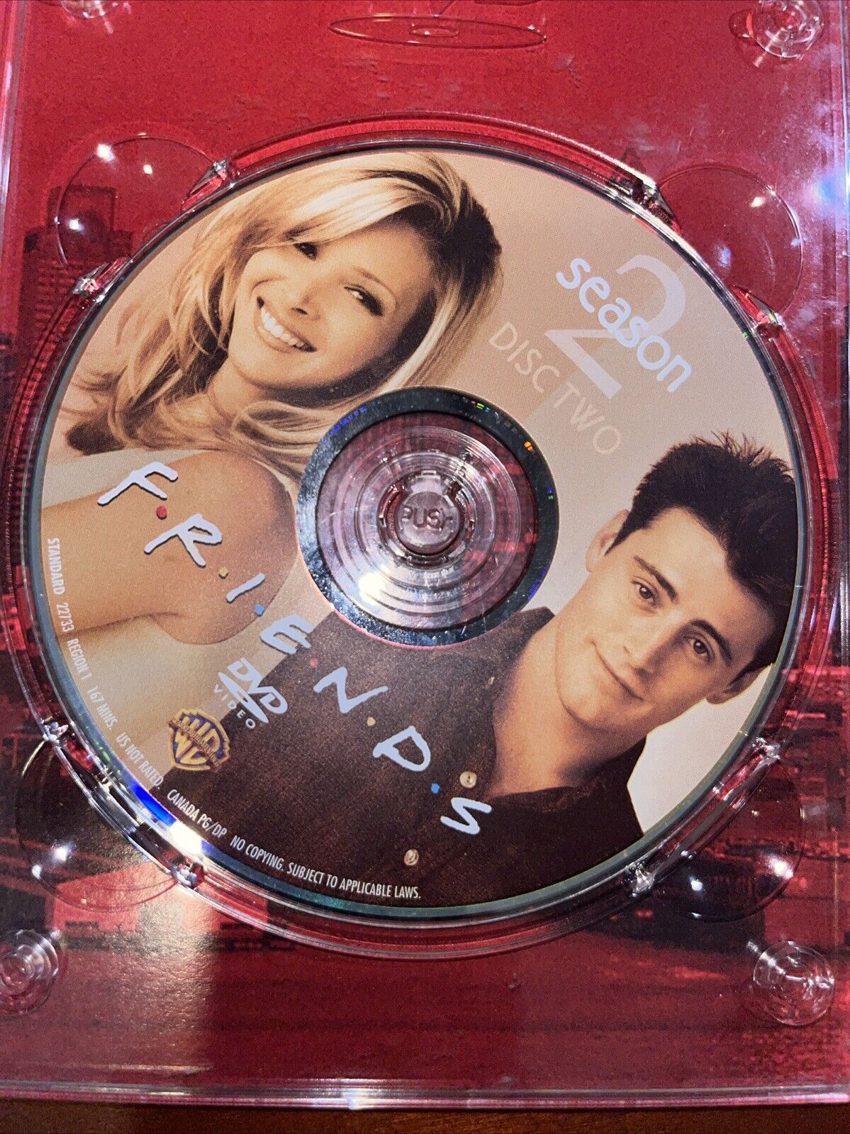 Friends - The Complete Second Season (DVD, 2002, 4-Disc Set, Four Disc Set)