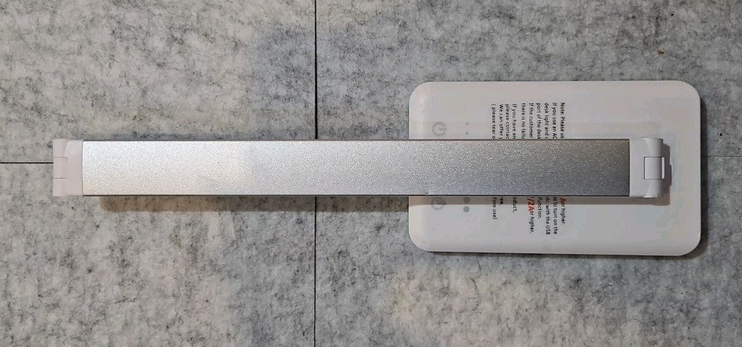 12" Stand + 12" LED Adjustable Lamp  USB-C Charger / USB Charging Dimable