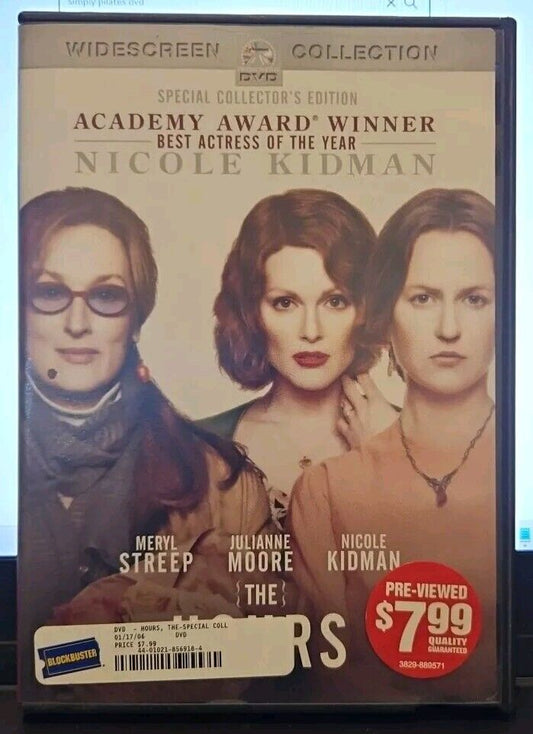 The Hours (DVD, 2003, Widescreen) Tested