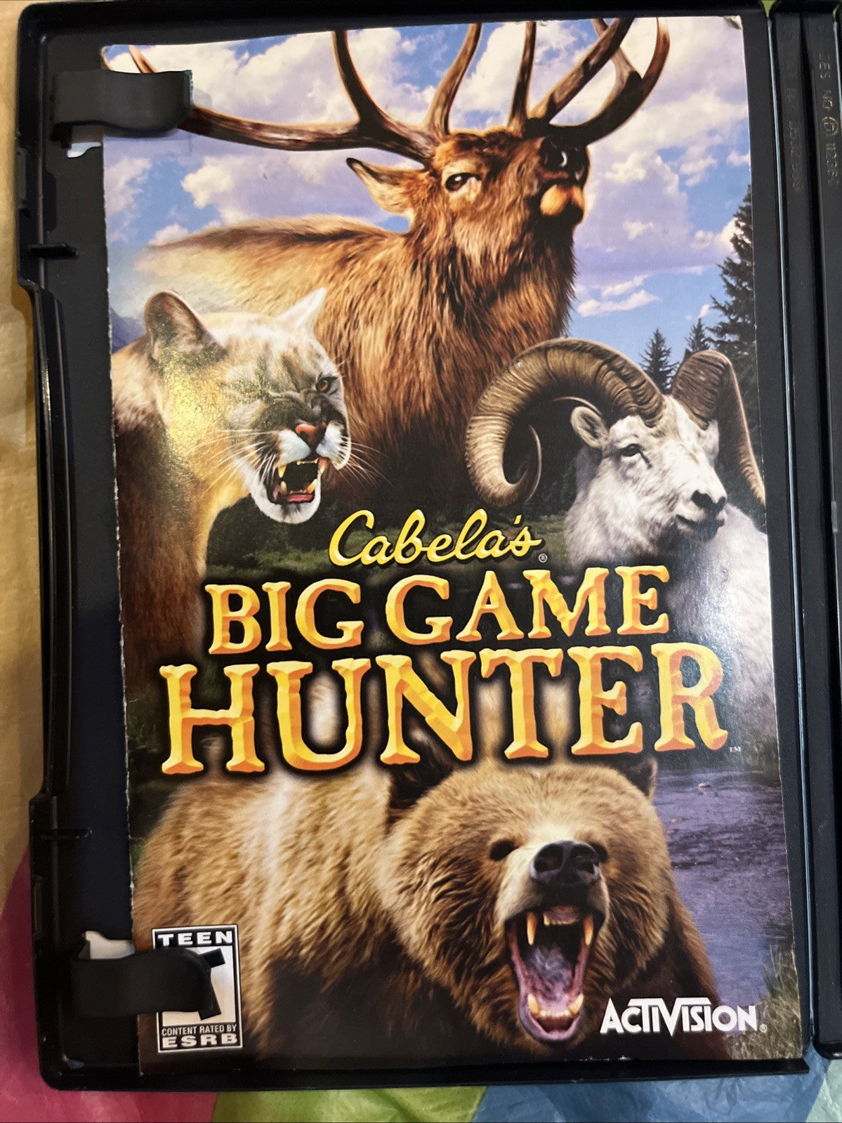 Cabelas Big Game Hunter (PS2) CIB.manual. Original Case. Tested